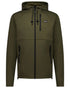 Stone Coloured Swazi Mens Stalker Hooded Jacket on white background 