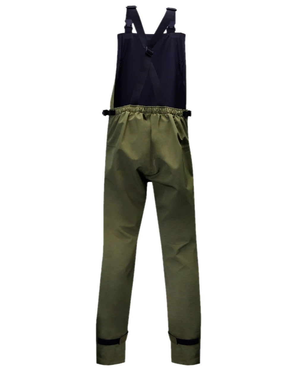 Ranger coloured Swazi Mens Torrent Bib Overpants on white background 