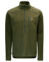 Olive Coloured Swazi Micro Shirt on white background 