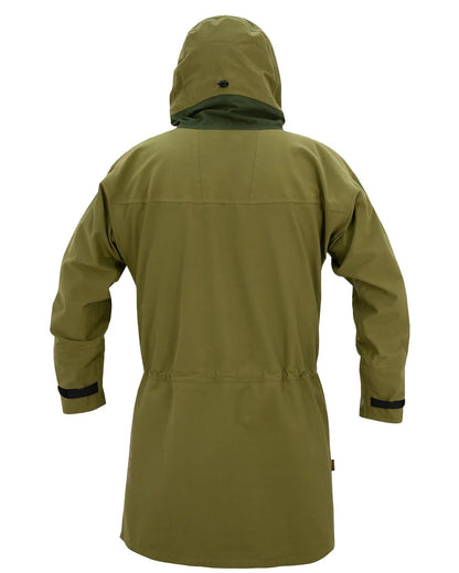 Tussock Green Coloured Swazi Tahr Xp Smock on white background 