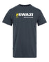 Granite Coloured Swazi Tee on white background 