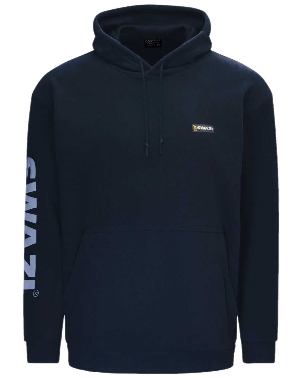 Midnight Coloured Swazi The Clansman Hoodie on white background 
