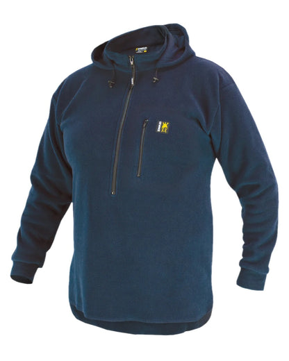 Navy Coloured Swazi The Hood on white background 