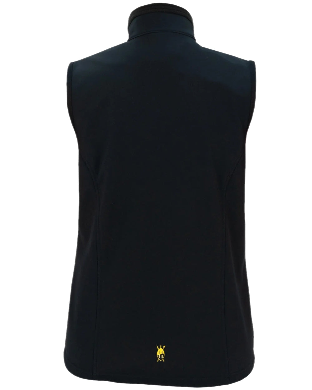 Black Coloured Swazi Womens Sable Vest on white background 