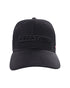 Black coloured TuffStuff Baseball Cap on White background 
