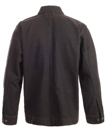Black coloured TuffStuff Ranger Jacket on white background 