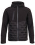 Black Coloured Tuffstuff Mens Stratford Softshell Jacket on white background 