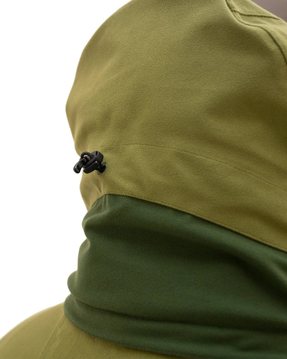 Tussock Green Coloured Swazi Wapiti Xp Jacket On A White Background 