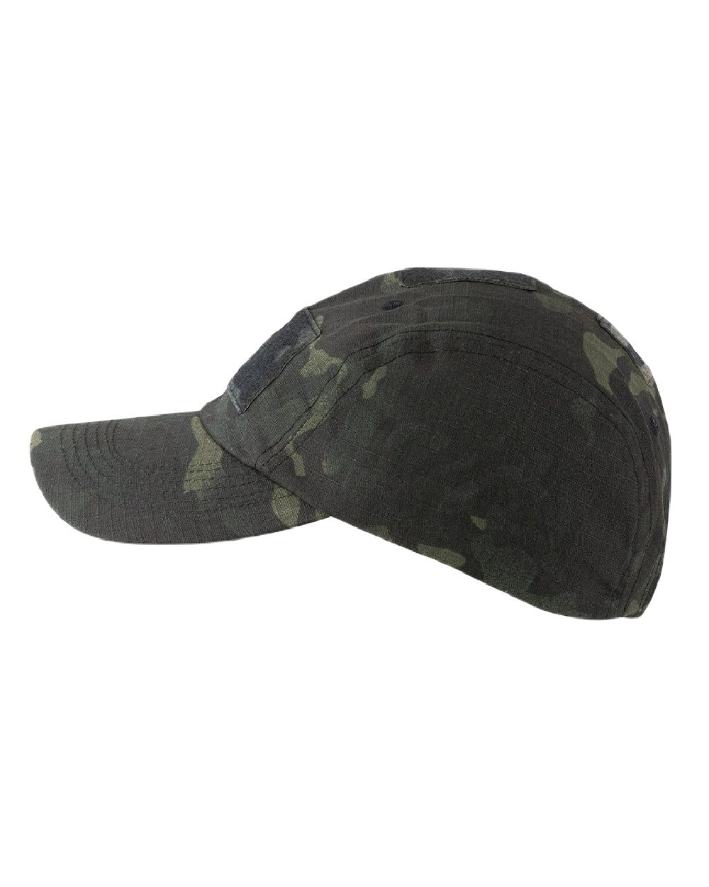 VCAM Black Coloured Viper Elite Baseball Hat on white background