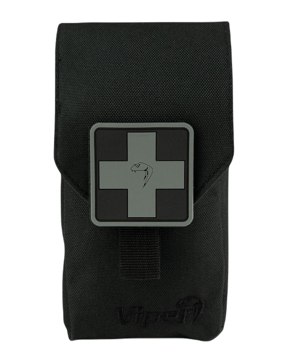 Black Coloured Viper First Aid Kit on white background 