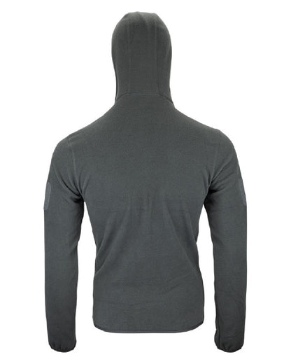 Titanium Coloured Viper Fleece Hoodie on white background 