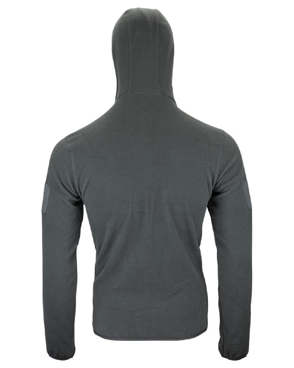 Titanium Coloured Viper Fleece Hoodie on white background 