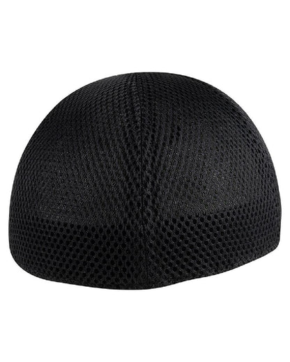 Black Coloured Viper Flexi-Fit Baseball Cap on white background 