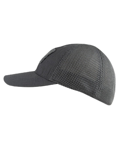 Titanium Coloured Viper Flexi-Fit Baseball Cap on white background 