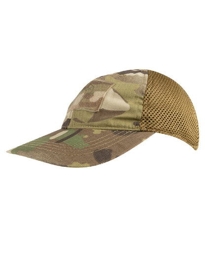 VCAM Coloured Viper Flexi-Fit Baseball Cap on white background 