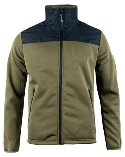 Green Coloured Viper Gen 2 Special Ops Fleece Jacket on white background 