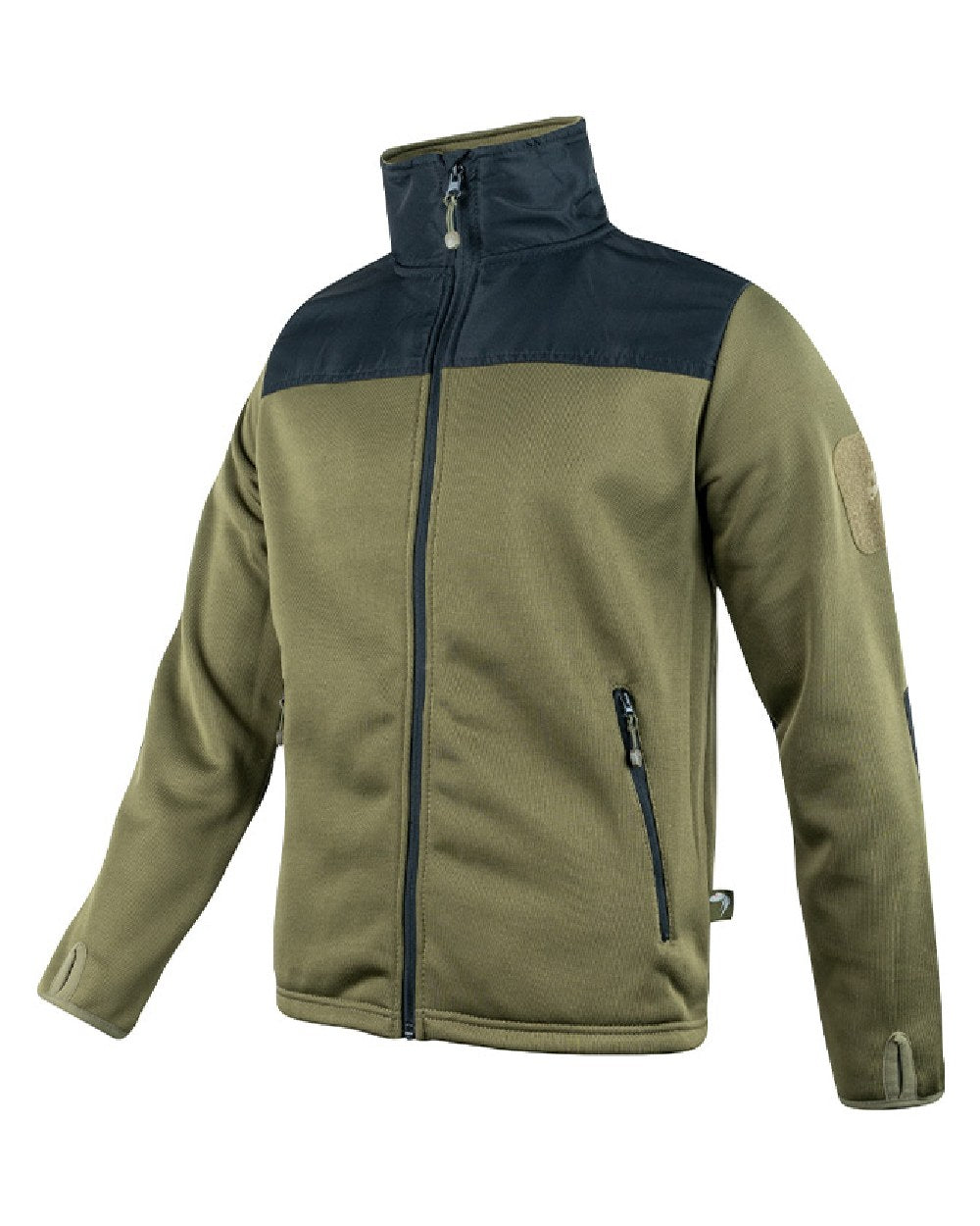 Green Coloured Viper Gen 2 Special Ops Fleece Jacket on white background 