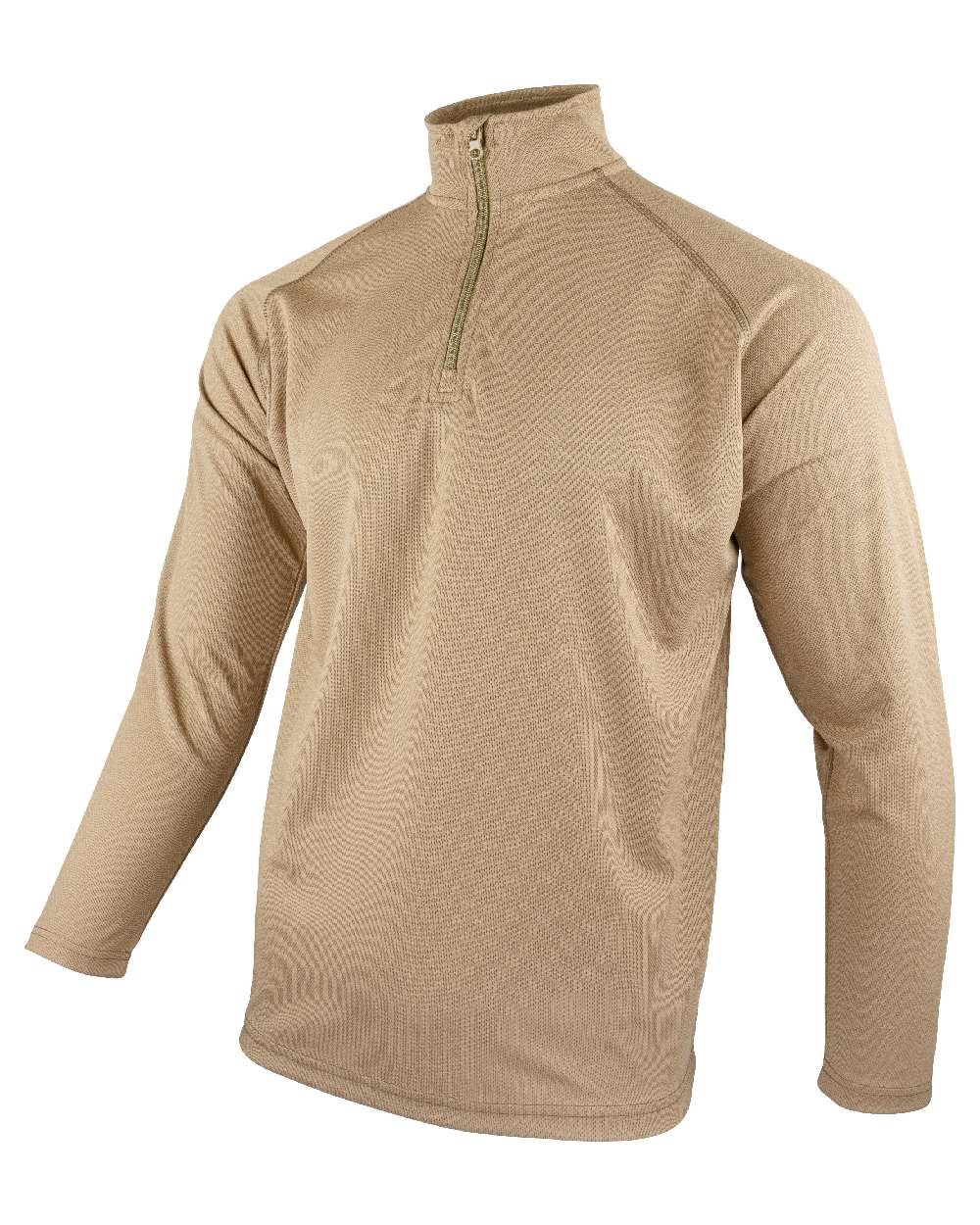 Coyote Coloured Viper Mesh-Tech Armour Top on white background 