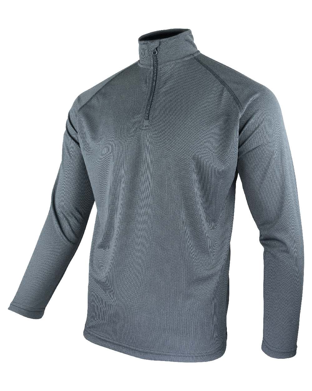 Titanium Coloured Viper Mesh-Tech Armour Top on white background 