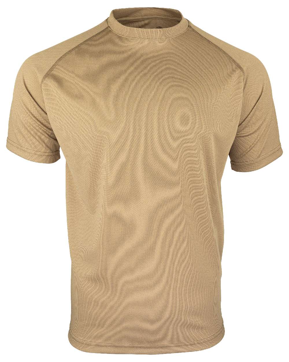 Coyote Coloured Viper Mesh-Tech T-Shirt on white background 