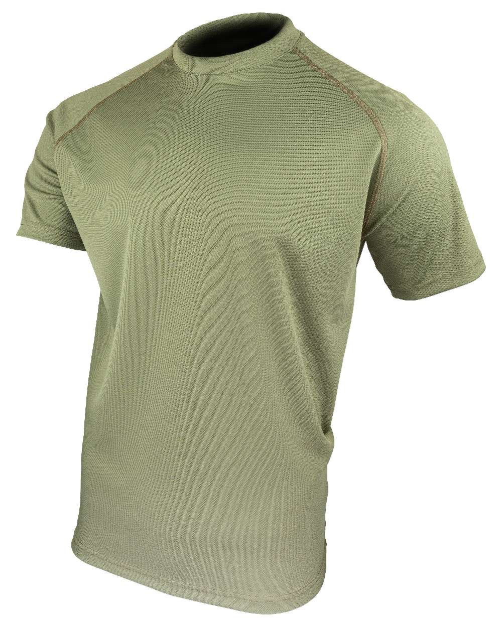 Green Coloured Viper Mesh-Tech T-Shirt on white background 