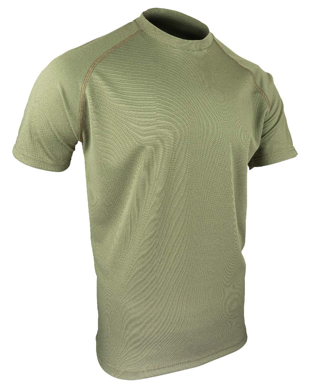 Green Coloured Viper Mesh-Tech T-Shirt on white background 