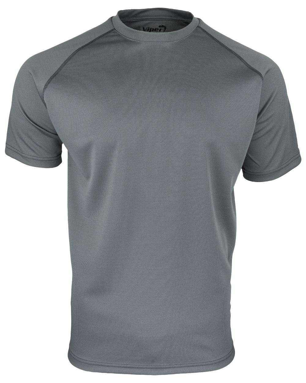 Titanium Coloured Viper Mesh-Tech T-Shirt on white background 