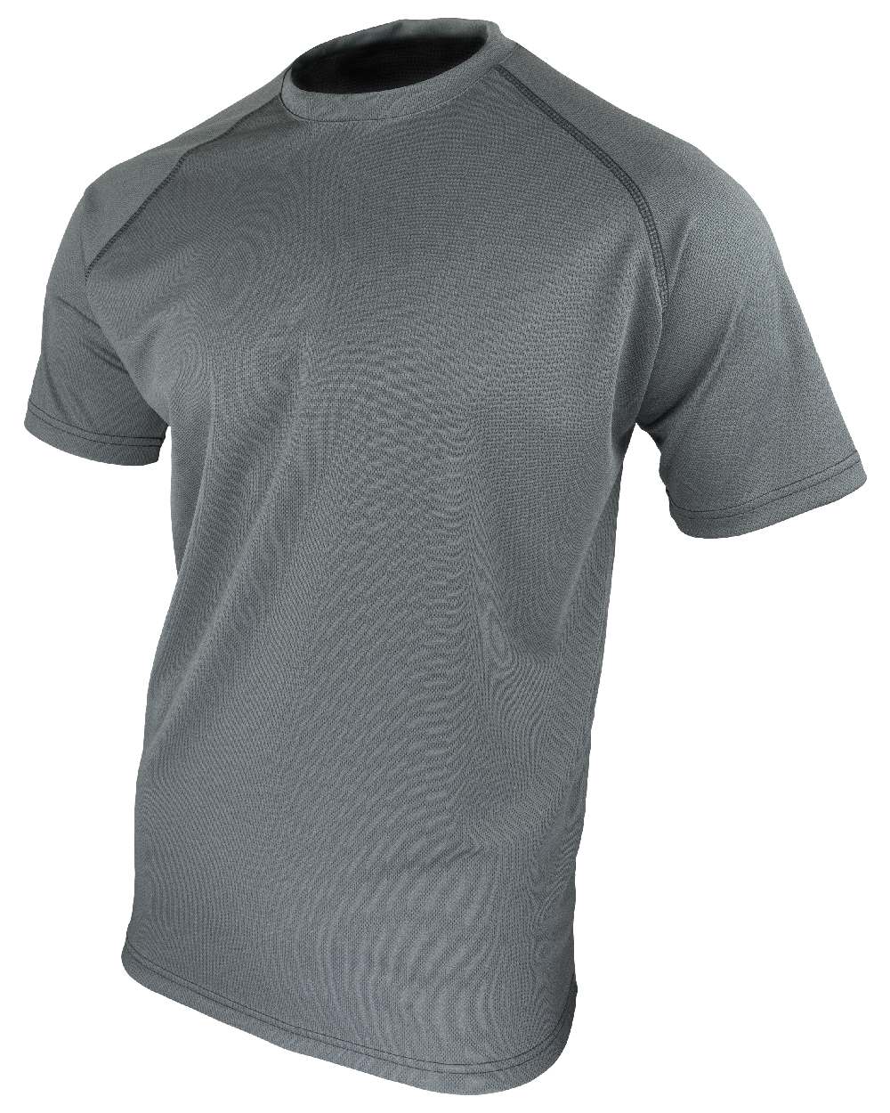 Titanium Coloured Viper Mesh-Tech T-Shirt on white background 