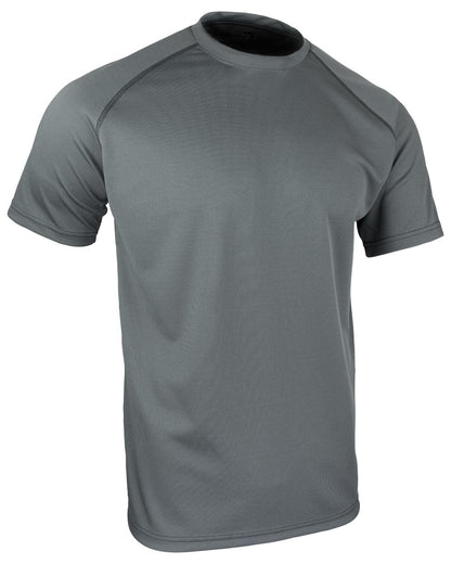 Titanium Coloured Viper Mesh-Tech T-Shirt on white background 