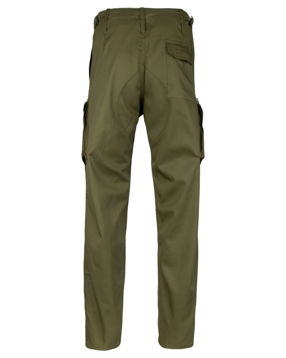Green Coloured Viper PCS Trousers on white background 