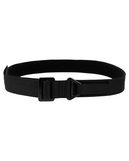 Black Coloured Viper Rigger Belt on white background 