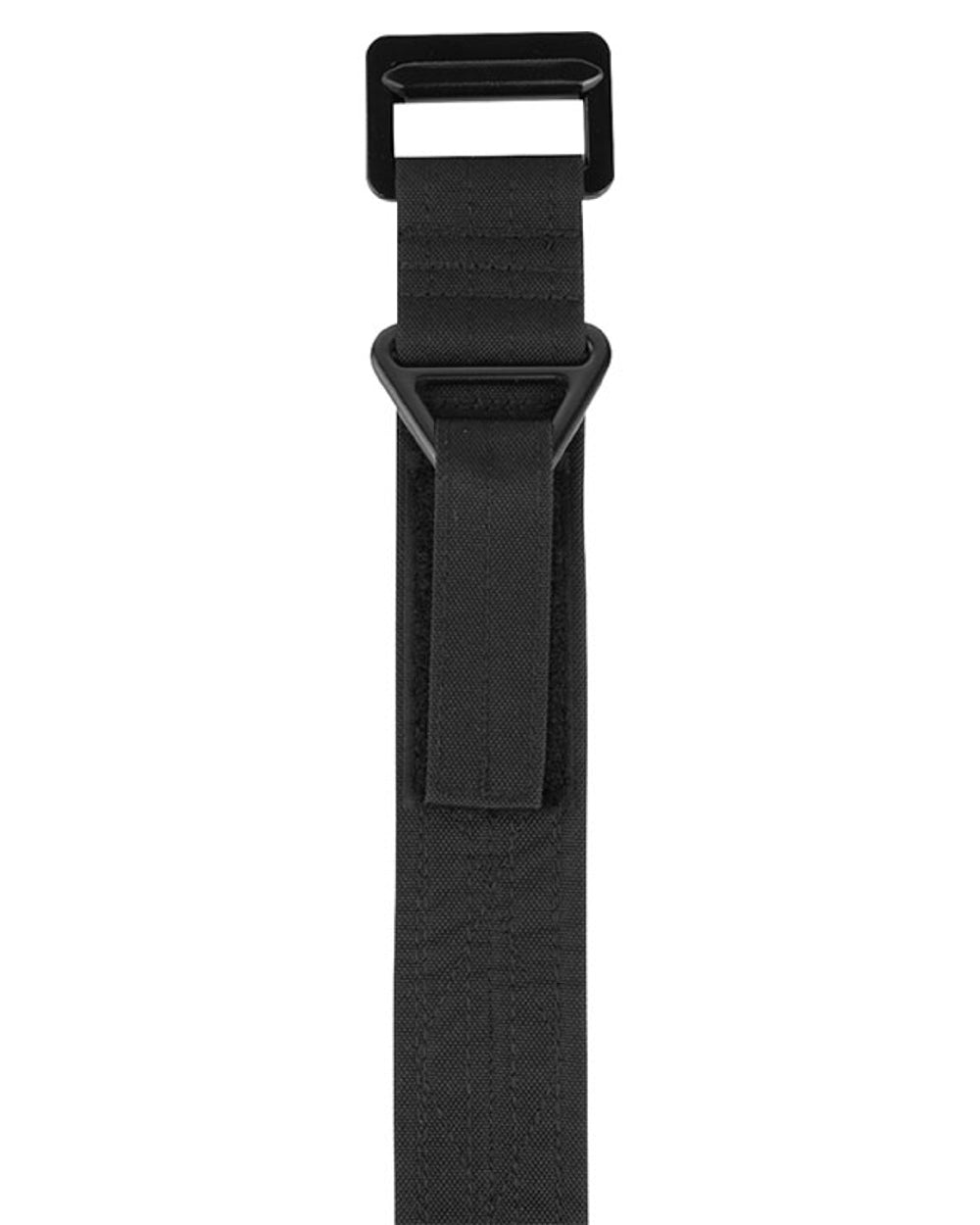 Black Coloured Viper Rigger Belt on white background 