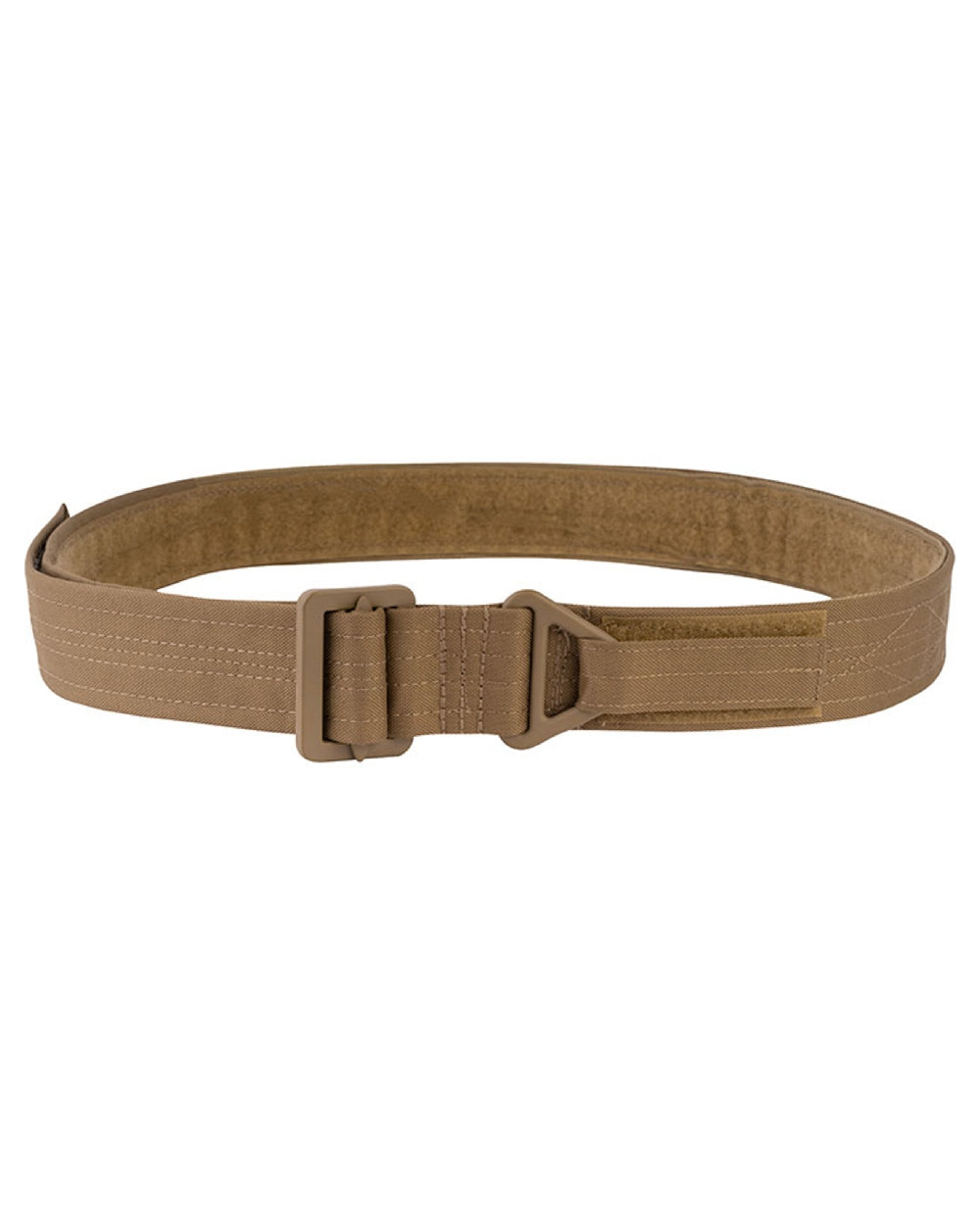 Coyote Coloured Viper Rigger Belt on white background 