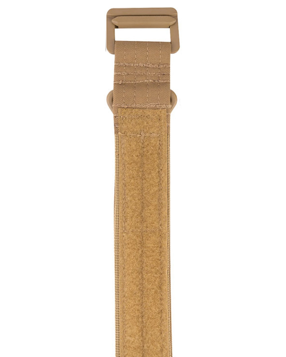 Coyote Coloured Viper Rigger Belt on white background 