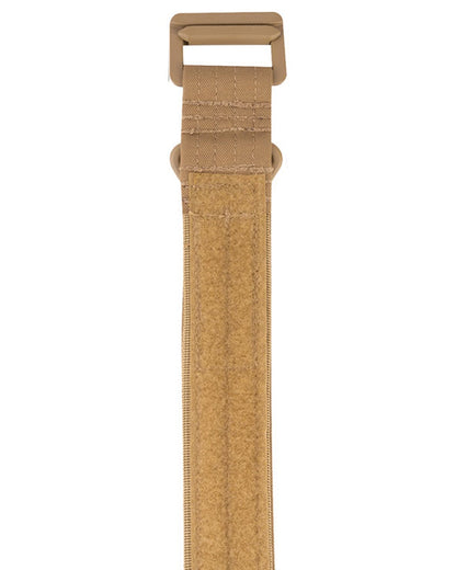 Coyote Coloured Viper Rigger Belt on white background 