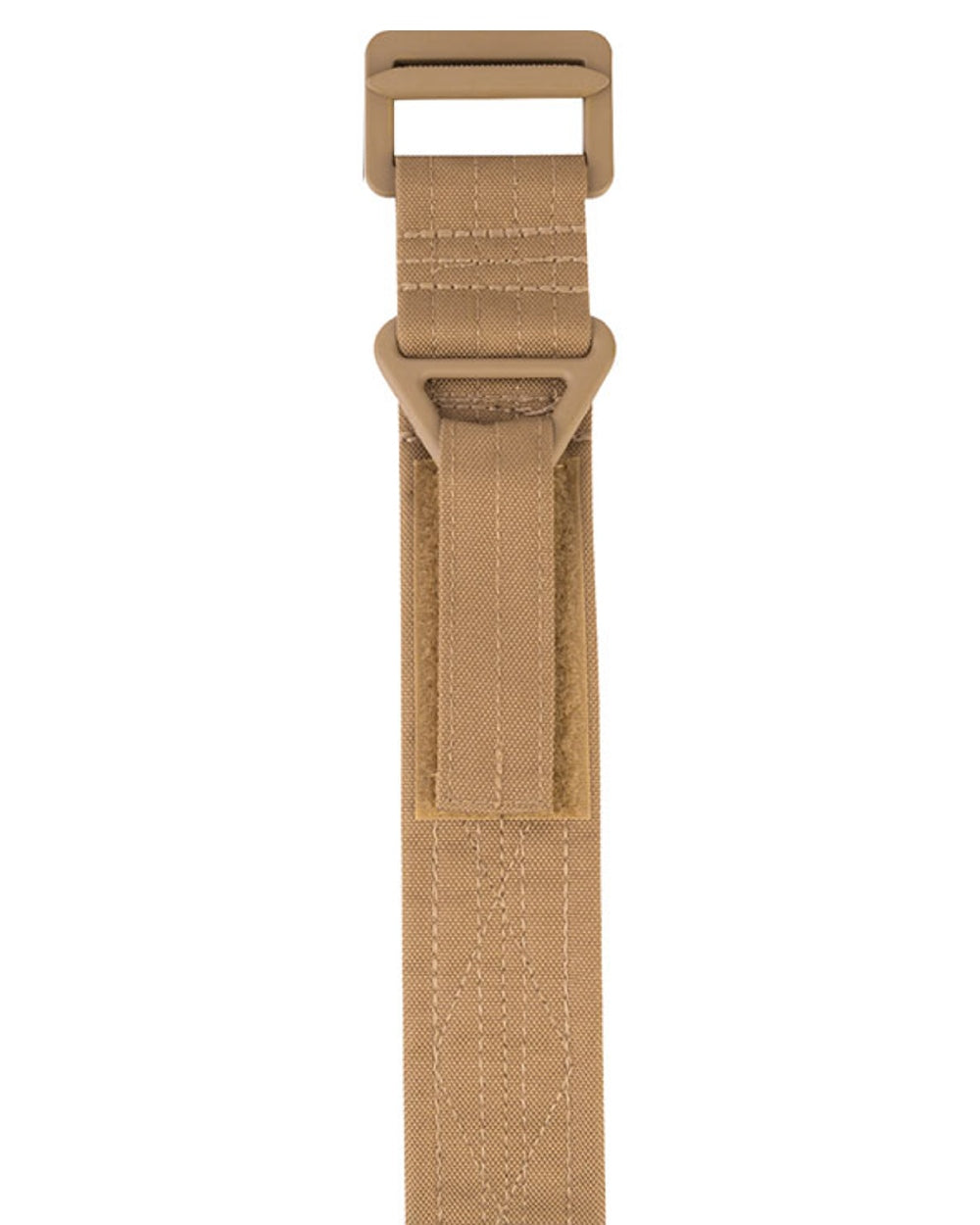 Coyote Coloured Viper Rigger Belt on white background 