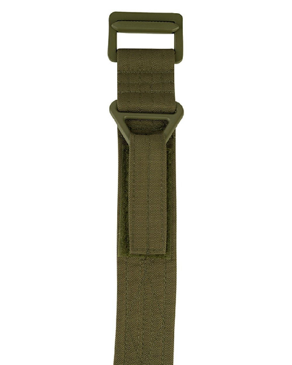 Green Coloured Viper Rigger Belt on white background 