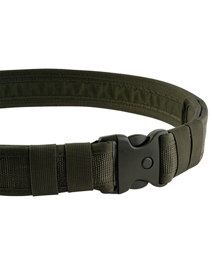 Green Coloured Viper Security Belt on white background 