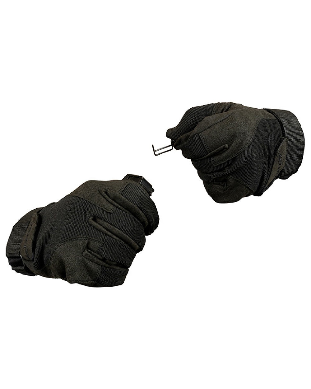 Black Coloured Viper Special Ops Gloves on white background