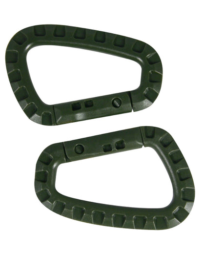 Green Coloured Viper Tactical Carabina on white background 