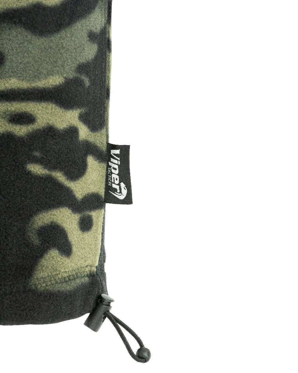 VCAM Black Coloured Viper Tactical Neck Gaiter on white background 