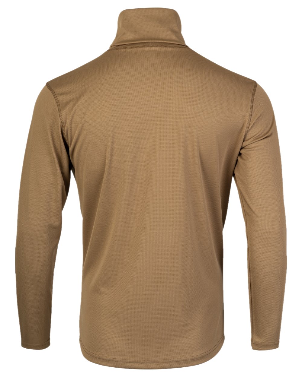 Coyote Coloured Viper Tactical Roll Neck Top on white background 