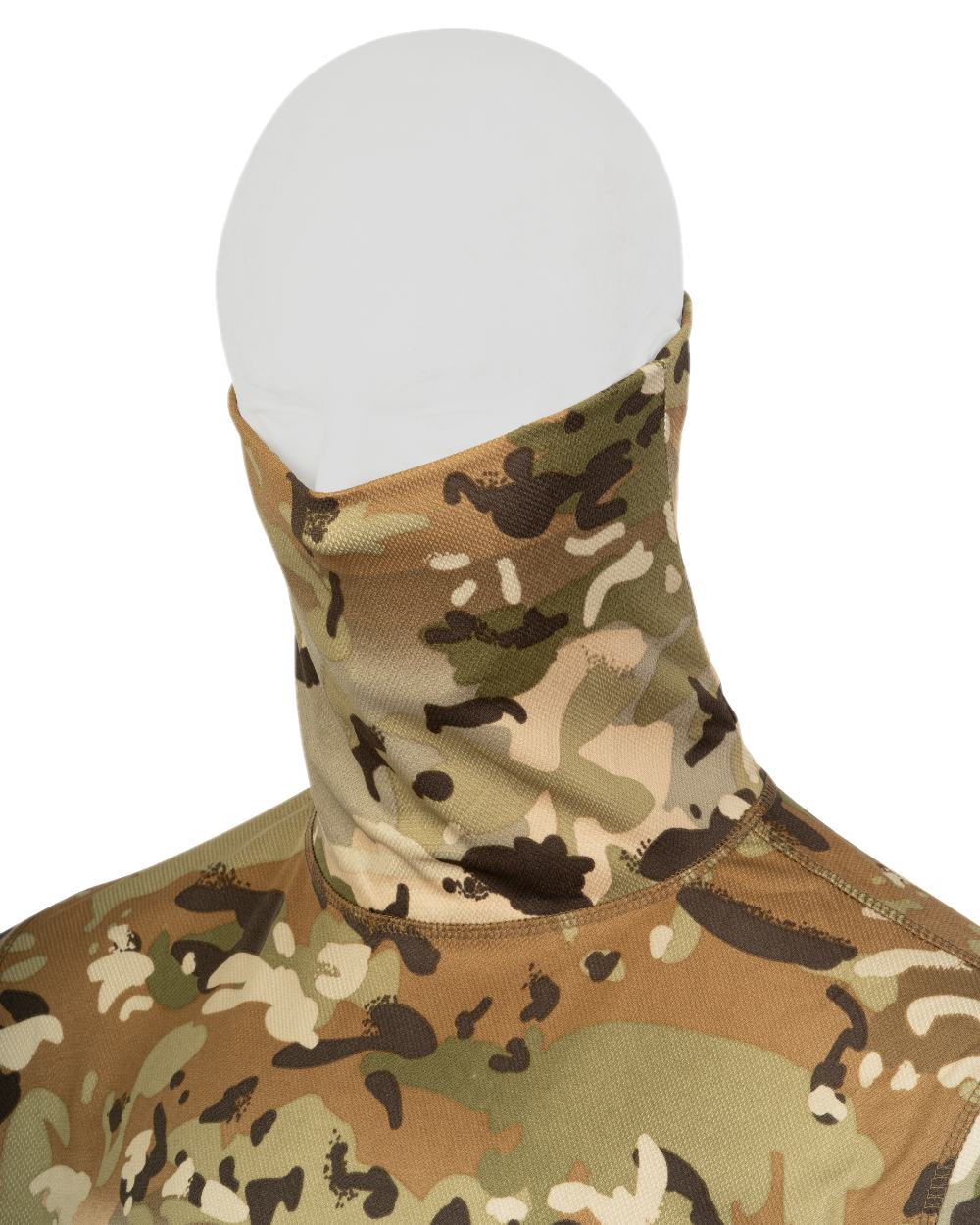 VCAM Coloured Viper Tactical Roll Neck Top on white background 