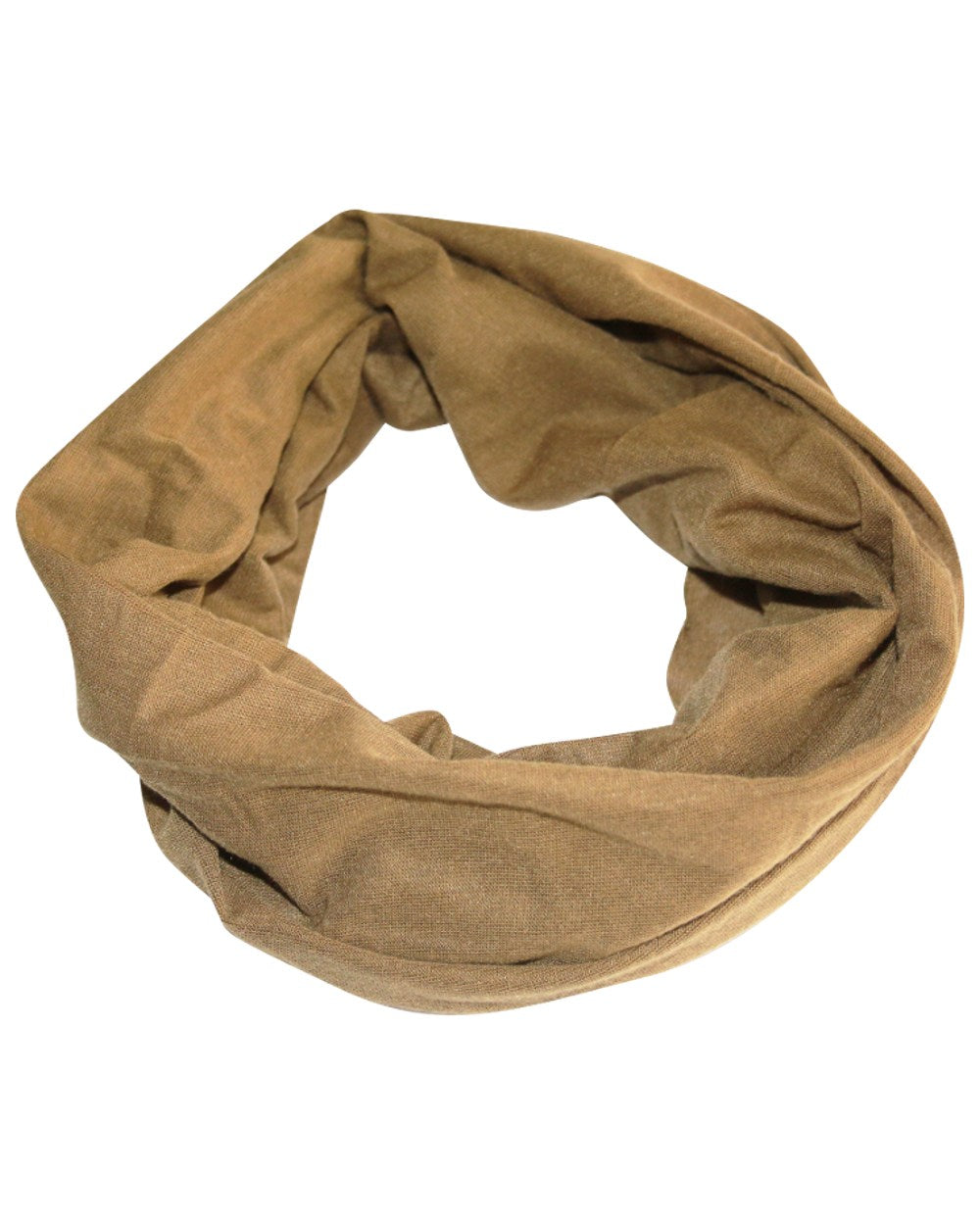 Coyote Coloured Viper Tactical Snood on white background 