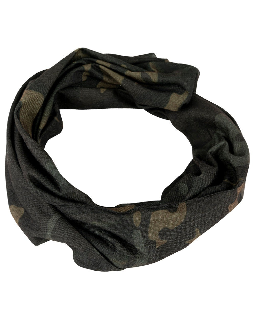 VCAM Black Coloured Viper Tactical Snood on white background 