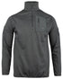 Titanium Coloured Viper Technical Mid Layer Fleece Top on white background 