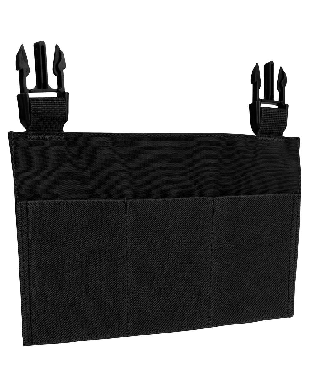 Black Coloured Viper VX Buckle Up Rifle Mag Panel on white background 