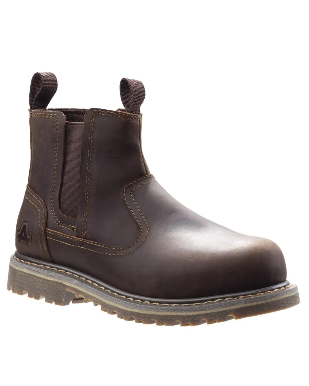 Brown Coloured Amblers Safety AS101 Alice Safety Boots