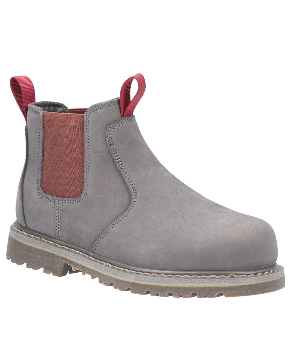 Grey Coloured Amblers Safety AS106 Sarah Safety Boots
on a white background