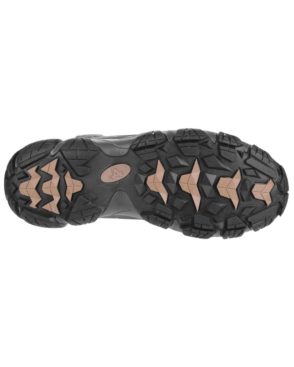 Brown coloured Amblers Safety AS801 Rockingham Waterproof Safety Hiker Boots on white background 
